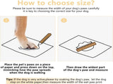 Dog Shoes, Dog Sandals for Hot Pavement, Non-Slip Waterproof Dog Booties for Winter Snowy Day and V1258-DP02-WO-506