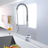 Basin Mixer Pull-Out Kitchen Tap Faucet Laundry Sink V63-826221