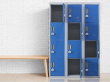 12-Door Locker for Office Gym Shed School Home Storage - 3-Digit Combination Lock V63-838991