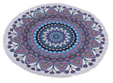Beach Towel Oversized Soft Thick Microfiber Round Shape Absorbable Moisture Swim Towel for Outdoor V1294-YM0716-3112220051912