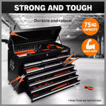 Black15 Drawer Tool Box Trolley Cabinet Storage Cart Garage Toolbox Organiser V465-95230-95237