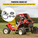 Go Kart Brake Master Cylinder Kit Go Kart Hydraulic Brake Kit Universal Go Karts Brake Kit Complete V952-02-08KDCSCTJ00001V0