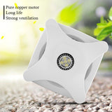 Ventilation Exhaust Fan Home Ventilating with LED light Mount on Wall Bathroom V1294-YM0901-JY11219