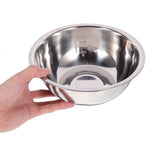 5Pcs Large Stainless Steel Mixing Bowls Plated Silver Kitchen Basins for Home Use V1192-AZ-W-19173
