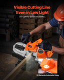 VEVOR Portable Cordless Band Saw 2.56 in Deep Cut Variable Speed V952-WSBXSDJCS20A8MBLL001V9