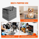 VEVOR Spill Pads, Universal Absorbing Mat Absorbs up 12 Gal, 13" L x10" W Polypropylene V952-FYCKZYPTYXXS5YJ6NV0