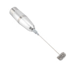 Stainless Steel Handheld Electric Milk Frother, Portable Frother for Cappuccino & Frappe V1263-JX-2918