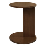 Brentwood Round Solid Timber Lamp Table V199-LT040BWWN