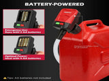 SEDY 3.2 GPM Automatic Shut Off Fuel Transfer Pump Battery Powered Diesel Pump V465-86528