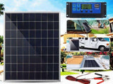 Solar Panel 10W 12V Polycrystalline IP65 Waterproof Portable 30A Solar Charge Controller Combo for V1366-AZ2-W-15730