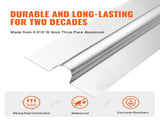PEX Heat Transfer Plates 0.6m, Radiant Heat Plates for 19mm PEX Pipe, Durable Aluminum & Easy V952-LZCRBSY34PEX9U8IEV0