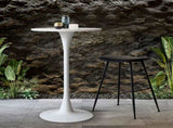 Levede 2x Round Bar Table Pub Tables White CH1103-2-WH