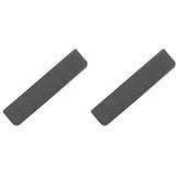 2pcs 37.4x8.5in Refrigerator Spill Mat, Silicone Under Refrigerator Floor Protector Tray Drip V1366-AZ2-W-14453