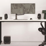 Kanto UKI 100W Desktop Speakers with Bluetooth, USB-C, Headphone out, Pumice , Pair V398-KO-UKIDSBB-I