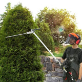 15.7-inch 26CC 2 Cycle Gas Hedge Trimmer, Gas Powered Pole Hedge Trimmer with Dual Sided Dual Action V952-RQLLJGZJDLLJRN337V0