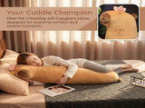 Cartoon Plush Body Pillow Side-Sleeper Pillow Pregnancy Pillow Cute Room Decor 90cm V1107-115-94375