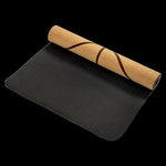 Natural Cork TPE Yoga Mat Sports Eco Friendly Exercise Fitness Gym Pilates V63-835681