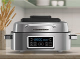 Homemaid Digital 6L Air Fryer and Grill Stainless Steel Housing LED Display AFG02