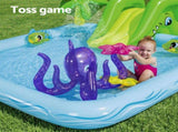 Bestway Kids Pool 239x206x86cm Inflatable Above Ground Play Pools 308L BW-POOL-PLAY-53052-BU