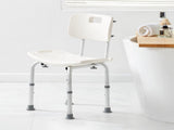 Shower Chair, Shower Seat with Back, Adjustable Height Shower Stool, Shower Chair for Inside Shower V952-LYYFXLHJPESWYQ55WV0