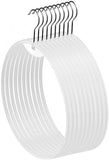 20PCS Thong Underwear Display Ring Hanger 12", Plastic Round Circle Loop Hook Bikini Swimwear V1188-WSZ-A-2018