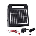 Giantz 5km Electric Fence Energiser Solar Energizer Charger Farm Animal 0.15J SFC-SO15-2KM