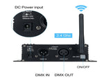 DMX 512 2.4G Wireless Transmitter Receiver LCD Display Power Adjustable Repeater Lighting V1294-YM0901-L6788UK