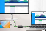 2 Computers USB-C Bidirectional Switcher Support HDR 10Gbps Data Transmission V1263-JX-6338