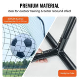Soccer Rebounder Net, 12x6FT Iron Soccer Training Equipment, Sports Football Training Gift with V952-ZQHDWTZ126YCS0MY9V0
