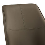 Dining Set Sintered Stone Table with PU Leather chairs V43-DS-KNGS-BLLY-7PC