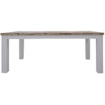 Plumeria Dining Table 225cm Solid Acacia Wood Home Dinner Furniture -White Brush V315-VOD-HOME-12