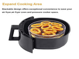 Air Fryer Accessories-Air Fryer Three Stackable Racks for Airfryer,Air Fryer Rack Stainless Steel V1192-AZ-W-31086