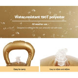 Jingle Jollys Christmas Inflatable Ball Bauble 60cm Outdoor Decoration Gold XMAS-INF-BAUBLE-GOLD