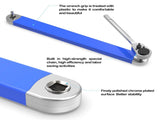 Offset Extension Wrench, Tight Reach Extension Wrench, with 1/2",1/4" and 3/8" Square Adapters Drive V1370-AZ4-01842