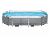 Bestway Swimming Pools 305cm x 200cm x 84cm Steel Above Ground Backyard Pool Set BW-POOL-OV-305-5613Z