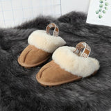 DKUGG ANSLEY SLIPPER - Size XL 41/42 - Chestnut V1021-DK091_CHESTNUT_XL