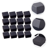 Black Kraft Paper Jewelry Box Durable Storage for Small Jewelry 72Pcs V1192-AZ-W-31665