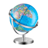 Illuminated World Globe with Stand, 228.6 mm, Educational Earth Globe with Stable Heavy Metal Base V952-DQYJJLFGXZ9YG1I1PV9