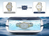 Uten Professional Ultrasonic Jewelry Cleaner with Watch Holder & Basket V1263-JX-4715