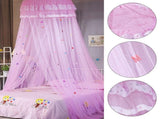 Round Canopy Lace Princess Style Mosquito Net Bed Curtain for Children Bed V1294-YM0901-JY25244-02