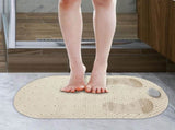 Non-Slip Shower Mat Bath Mat with Suction Cups and Massage Anti-Slip Shower Cabin Mat 80x40cm V1188-MS101-01996-1