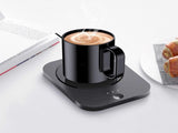White Electric Coffee Mug Warmer, 55degree Constant Temp Cup Warmer V1263-JX-4828