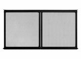 RV Screen Door Protector, 673.1 x 508 mm Door Grille, Easy to Install and Disassemble, Black V767-VVR-KKSFCPMMLCH2H1WLXV0