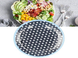 12PCS Salad Plate HighGrade Imitation Porcelain Dinnerware Tableware for Home Use V1294-YM0901-3118210043211