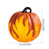 Halloween Pumpkin Lantern Battery Operated Jack O Lantern Flame Lighted Pumpkin Party Favor for V1294-YM0717-10353335