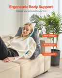 VEVOR Reading Pillow Standard Size Bed Pillow with Shredded Memory Foam Washable V952-CGYDZSTANDARWEC2U001V0