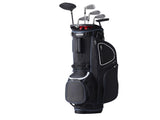 Golf Cart Bag with 14 Way Organizer Divider Top, 35 11 Pockets Premium Cart Bag with Stand, Durable V952-HHBHHB36YC10TEZZLV0