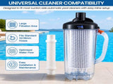 HydroActive Pool Leaf Canister Inline Debris Catcher for Suction Pool Cleaners PLC-PWF-02B