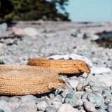 Jute Hand Braided natural floor-pallet cushion 60 x 60 x 20 cm V262-CI-STK-562FC