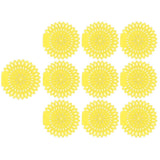10Pcs Urinal Screens Deodorizer Splash Proof Long Lasting Odor Removal Urinal Mat for Toilet V1369-AZ3-W-15513